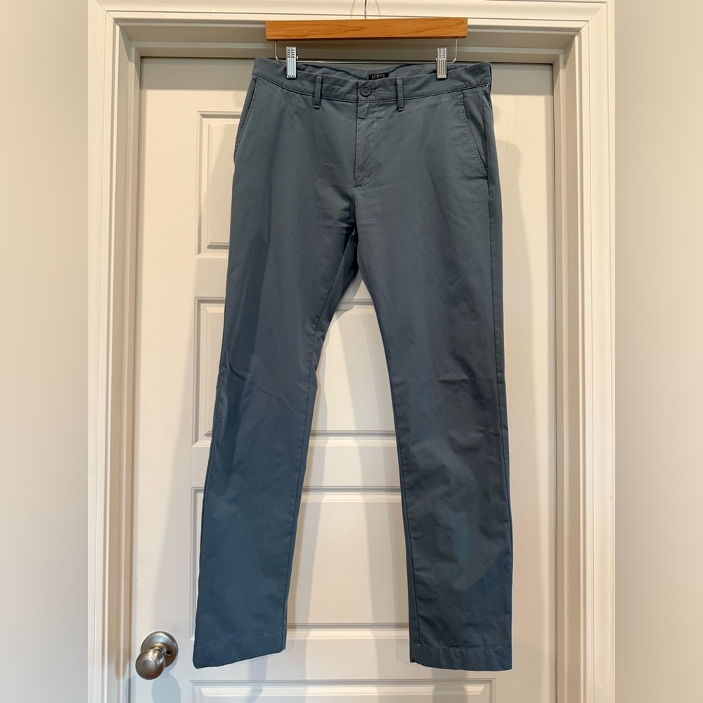 J. Crew Men's Steel Blue Chinos